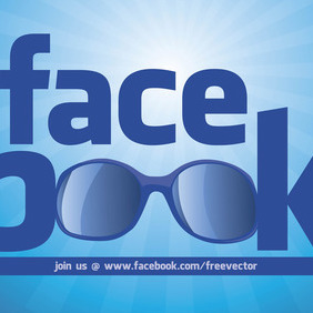 Cool Facebook Logo - vector gratuit #213679 