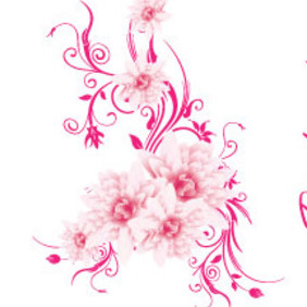 The Pink Art Free Lovely Vector - Free vector #214439