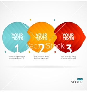 Free option banner infographic concept empty vector - Free vector #214769