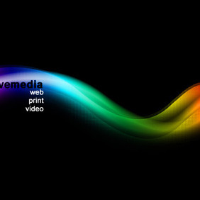 Abstract Colorful Waves - Kostenloses vector #215699