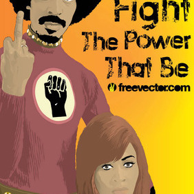 Ike And Tina Turner - vector gratuit #216739 