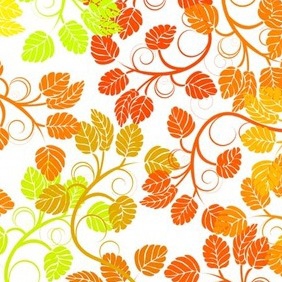 Floral Colorful Abstract Bacground - Kostenloses vector #217149