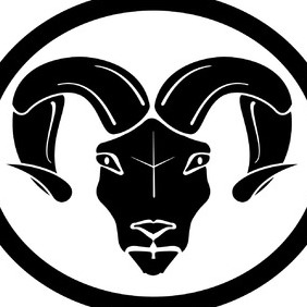 Aries Horoscope Vector Sign - Free vector #219109