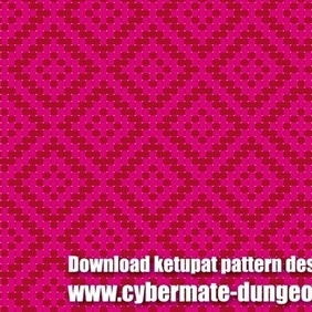 Ketupat Pattern Design 2 - Kostenloses vector #220489