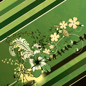 Spring Floral Illustration - vector gratuit #221289 