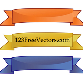 Vector Banners - vector gratuit #221429 
