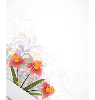 Free floral background vector - бесплатный vector #223099