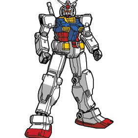 Gundam Rx782 - vector #224119 gratis