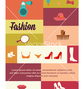 Free with fashion elements vector - Free vector #225289