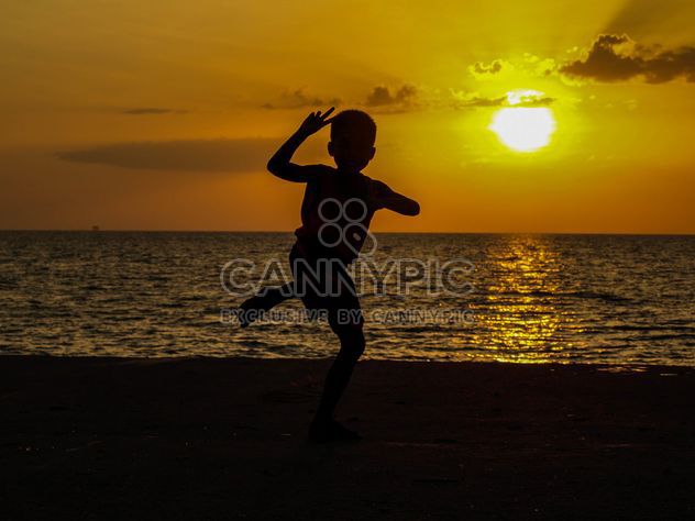 Silhouette at sunset - Free image #271859