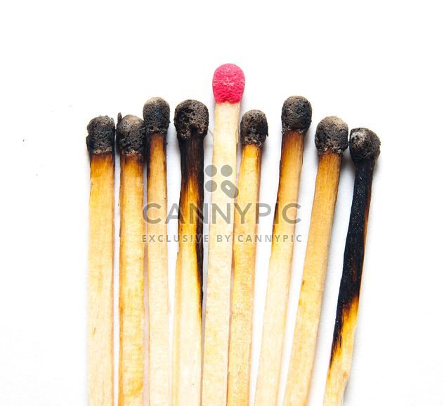 burnt matches - Kostenloses image #273179
