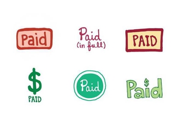 Free Paid Icon Vector Series - Free vector #273319