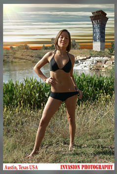 Loretta in the Black Bikini - Free image #279599