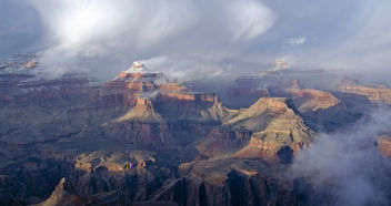 Grand Canyon National Park: Powell Point Sunset Feb.10, 2013 1516 - бесплатный image #287679