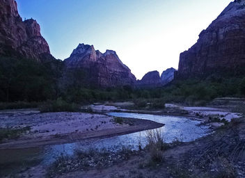 Zion, First Light North of Patriarchs 4-30-14a - image gratuit #291949 