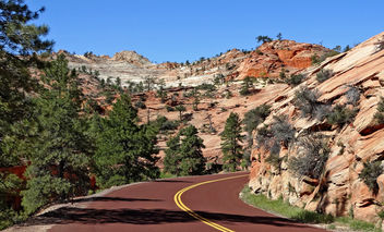 What's around the bend, Zion NP 5-14 - image gratuit #299369 
