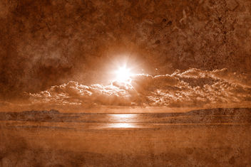 Acrylic Jersey Sunset - Sepia Fantasy - Free image #299989