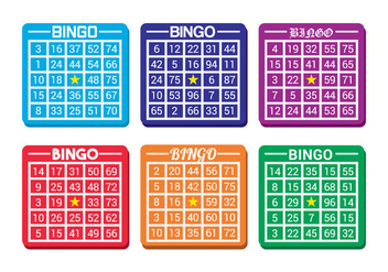 Bingo Card Vector - vector gratuit #301809 