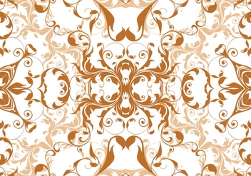 Floral Seamless Pattern Background - vector #302729 gratis