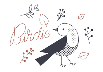 Free Birdie Vector - бесплатный vector #305889