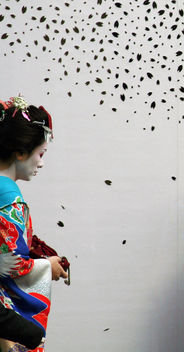 Henshin maiko (tourist dressed up), Gion - бесплатный image #309649