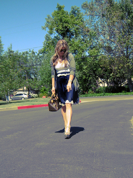 vintage silk slip skirt - image gratuit #314369 