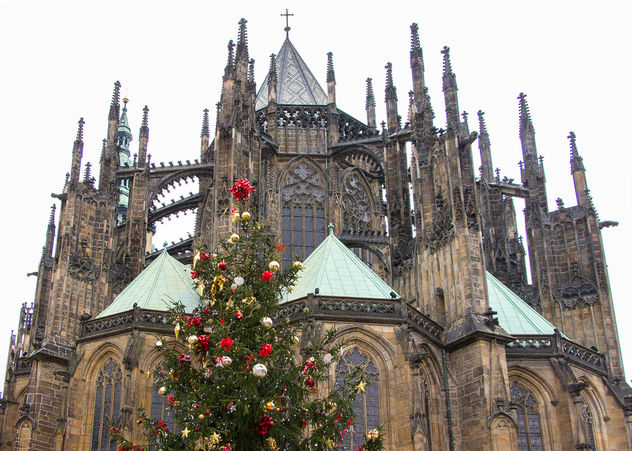 St. Vitus Cathedral at Christmas - image #321209 gratis