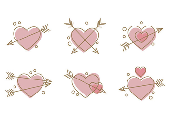 Free Heart Vector Icons #3 - Free vector #327489