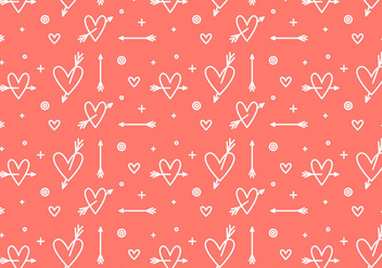 Free Heart Vector Pattern #3 - Free vector #327499