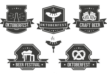 Oktoberfest Label Set - Kostenloses vector #328889