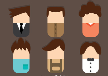 Male Avatar Flat Style - Free vector #331289