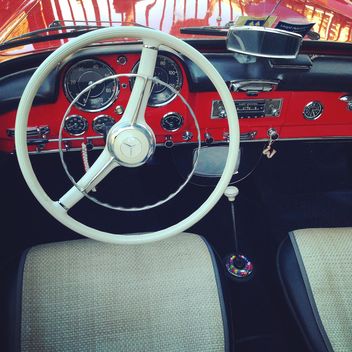 Interior of old Mercedes-Benz - Free image #331729