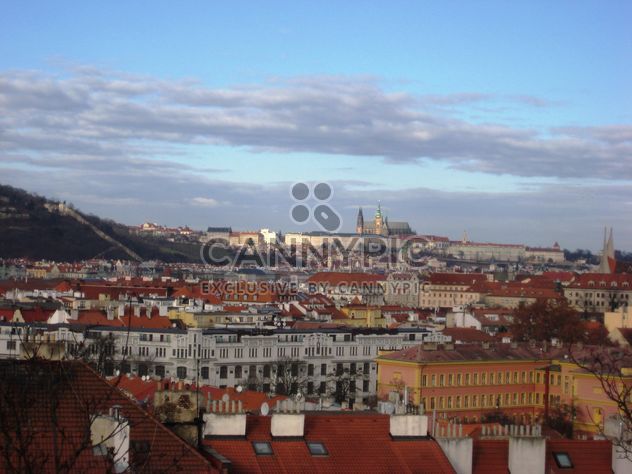 Prague from height in winter - бесплатный image #335139