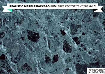 Realistic Marble Background Free Vector Texture Vol. 3 - Free vector #335459