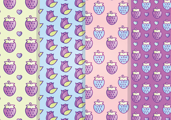 Cute Vector Patterns - Free vector #337719