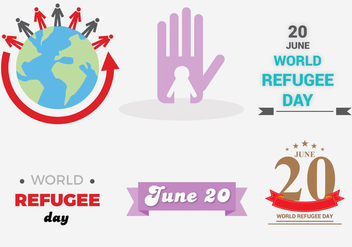 Free Refugee Day Vector - Kostenloses vector #338729