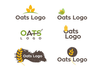 Oats Logo Vector - vector gratuit #338799 