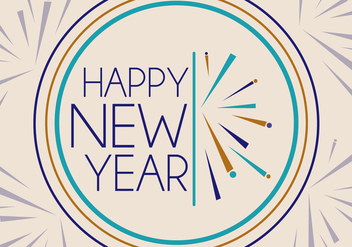 Free New Years Vector - Free vector #341359