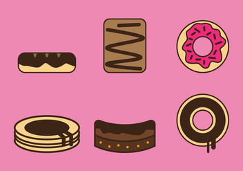 Free Brownie Vector Icons #3 - vector gratuit #342339 