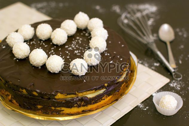 Homemade cake for Valentine's Day - image gratuit #342869 