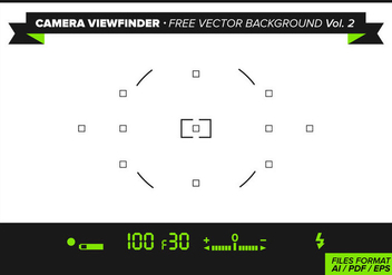 Camera Viewfinder Free Vector Background Vol. 2 - Kostenloses vector #342939