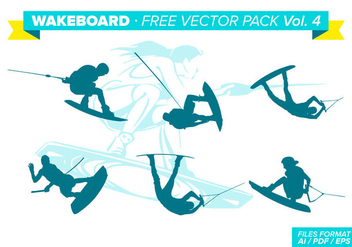 Wakeboard Free Vector Pack Vol. 4 - vector #343299 gratis