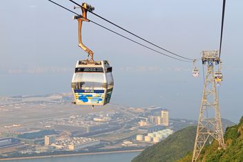 Cable car in HongKong - image gratuit #344439 