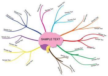 Mind Map Vector - Free vector #345989