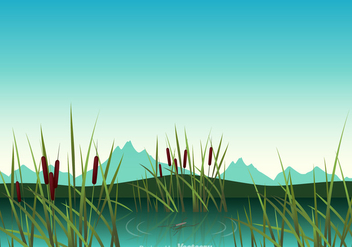 Free Swamp Vector Illustration - Free vector #348069