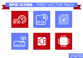 Rfid Icons Free Vector Pack - vector gratuit #348249 