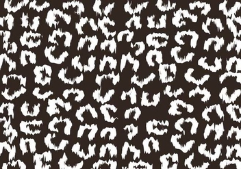 White Leopard Pattern - vector gratuit #349139 