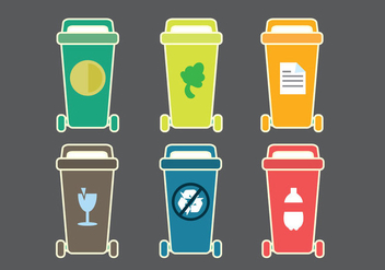 Free Dumpster Classification Vector Icon - Free vector #349879