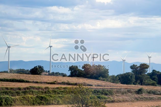 Wind turbine generators - Free image #350259