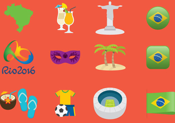 Brazil Icons - Free vector #352719